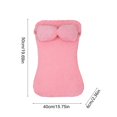 thumbnail image 3 of Colchoneta cálida para mascotas de invierno | Cojín de cama para perros de tela suave | Acogedora almohadilla rectangular liviana | Retención de calor mejorada | Lavable a máquina | Uso de viajes en, 3 of 6
