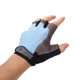 thumbnail image 5 of Bicicleta Guantes de medio dedo antideslizantes Ndcxsfigh para ciclismo Guante deportivo transpirable (Azul claro XL), 5 of 7