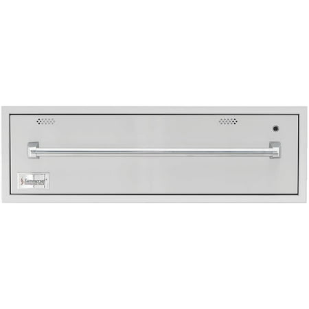 Summerset 36-Inch Built-In 120V Electric Outdoor Warming Drawer - SSWD-36