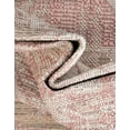 thumbnail image 4 of Unique Loom Outdoor Traditional Collection Area Rug - Valeria (10' Square Pink/Ivory), 4 of 7