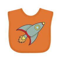Inktastic Rocket Boys or Girls Baby Bib