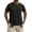 Black, variant on Mens Training T-Shirts Short Sleeve Lightweight Casual Crew Neck Basic Tees Breathable Summer Tops for Weekend Exercise Gray L