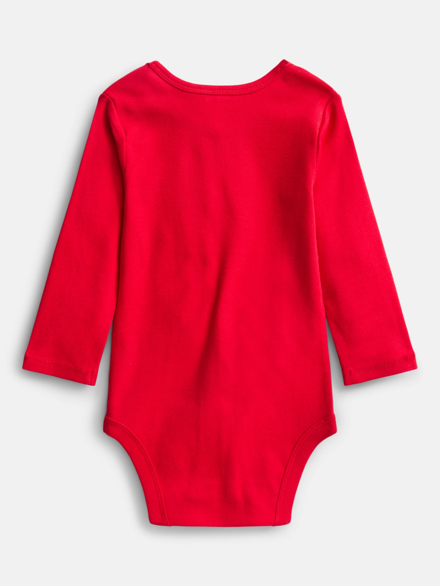 Wonder Nation Baby Boys' Graphic Cotton Bodysuit with Long Sleeves, Sizes 0M-24M