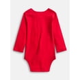 thumbnail image 2 of Wonder Nation Baby Boys' Graphic Cotton Bodysuit with Long Sleeves, Sizes 0M-24M, 2 of 3
