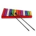 thumbnail image 2 of Wooden Glockenspiel,  Aluminum+Birch Colorful Xylophone Well Made  For Creating Music, 2 of 8