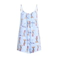 thumbnail image 5 of Summer Women's Sleep Romper from Way to Celebrate, Sizes XS-3X, 5 of 5