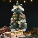 thumbnail image 4 of Christmas Decorations Desktop Ornaments 20cm Gold Miniature Christmas Tree Potted Plants Office Scene Arrangement, 4 of 6
