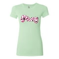 thumbnail image 2 of Wild Bobby, Pray Bubble Letters Inspirational/Christian Women Slim Fit Junior Tee, Mint, XX-Large, 2 of 6