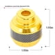 thumbnail image 2 of Scienceny 1 par de copas de horquilla delantera universales para motocicleta, protección contra caídas, deslizador de aluminio, protección contra Accesorios para motos Oro Scienceny VI012694-03B, 2 of 5