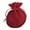 Maroon, variant on 1 Pc Velvet Bags, Calabash Shape Drawstring Jewelry Pouches Small Candy Gift Bags for Spring Festival Valentine's Day Mother's Day Wedding Birthday Party Favors, 2.75x3.14 Inch, Maroon