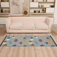 thumbnail image 2 of Yayeee Runner Rug for Bedroom 2'x6' Machine Washable Hallway Non Slip Mat, Cute Acorns Pattern, 2 of 8