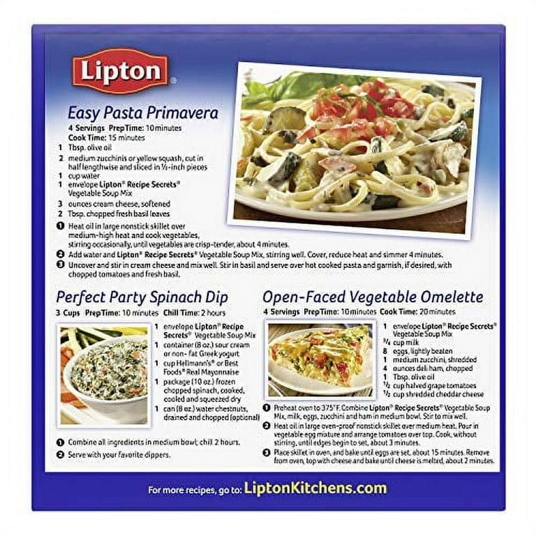 The Perfect Easy Soup Mix Lipton Vegetable Dip Recipe 