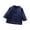 Navy, variant on Kids' $10 Under Kids Long Woolen Coat Baby Boys Girls Winter Warm Double Breasted Trench Coat Kids Jacket Outwear Clothes Save Big