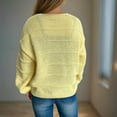 thumbnail image 6 of Ltctricy Women's Fall Sweater Cardigan Lightweight Knitted Button down Casual Outerwear Trendy Baggy Long Sleeve Sweater, 6 of 6