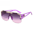 thumbnail image 1 of Decoración de lentes de una pieza Gafas de sol de una pieza Gafas deportivas Gafas de sol de moda, 1 of 5