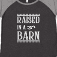 thumbnail image 4 of Inktastic RAISED in a BARN in White Women's Plus Size T-Shirt, 4 of 5