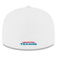 thumbnail image 4 of Men's New Era White Houston Texans Omaha 59FIFTY Fitted Hat, 4 of 5
