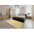 thumbnail image 4 of Ahgly Company Indoor Rectangle Abstract Brown Gold Abstract Area Rugs, 8' x 12', 4 of 6