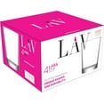 thumbnail image 3 of LAV Short Water Glasses for Water, Juice, Beverages, Cocktails – 5 1/2 oz Clear Glass Tumblers for Bars, Restaurants, Home Use, Everyday Drinking Glasses Dishwasher Safe Gift Idea | Set of 4, 3 of 3