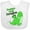 AA-White, variant on Inktastic Daddy's Little Dragon Boys or Girls Baby Bib
