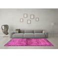 thumbnail image 3 of Ahgly Company Indoor Rectangle Persian Pink Traditional Area Rugs, 2' x 4', 3 of 4