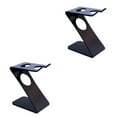 thumbnail image 3 of Youkk Plastic Z-Shape Stand Barber Salon Brush Holder Tools Shaving Rack Black Style A 2Set, 3 of 6