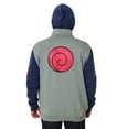 thumbnail image 6 of Naruto Shippuden Kakashi Hatake Cosplay Military Style Hoodie With Headband L, 6 of 8