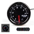 thumbnail image 4 of 2" 52mm Tacho Gauge 7 Color LED Car Pointer Tachometer Tacho Gauge Meter 0-8 RPM, 4 of 8