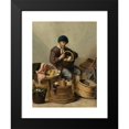 thumbnail image 2 of Gerard Donck 19x24 Black Modern Framed Museum Art Print Titled - An Egg Dealer (1635), 2 of 5