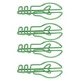 thumbnail image 1 of Small Paper Clips, 100Pcs Portable Light Bulb Paper Clips With Storage Box For File Classification, 1 of 7
