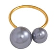 thumbnail image 2 of 6 Piezas de Anillos para Servilletas Metálicos Sunnimix Estilo A, 2 of 8