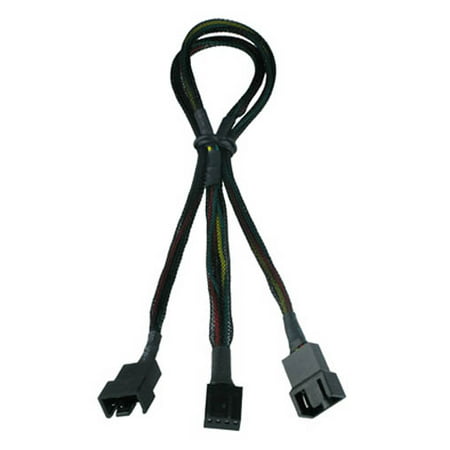 GeLid CA-PWM-01 4-Pin Fan Power Y Cable Splitter (For Case / CPU Fans) (Best Cpu Cooling Solution)