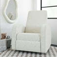thumbnail image 4 of Storkcraft Santa Monica Infant Power Recliner Swivel Glider with USB, Ivory Boucle, 4 of 16