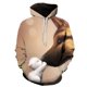 thumbnail image 3 of Nueva sudadera con capucha Kawaii con estampado 3D de gato de gran tamaño para hombres y mujeres, sudadera con capucha de manga larga de gran tamaño, sudaderas, ropa, 3 of 5