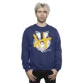 thumbnail image 2 of Harry Potter Mens Hufflepuff Pop Spray Sweatshirt, 2 of 3
