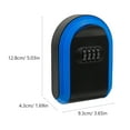 thumbnail image 3 of House Key Lock Box Wall Mount Key Lock Box Resettable Code Combination Keys Lock Box, 3 of 5