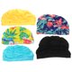 thumbnail image 1 of Gorro de natación para hombre y mujer, gorro de natación de pelo largo, gorro de natación para regalo, 5 uds., 1 of 7