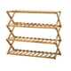 thumbnail image 1 of Zapatera Plegable de bambú, Estante de Almacenamiento de 4 Niveles, Organizador Multifuncional Ilios innova Zapatera Plegable de bambú, Estante de Almacenamiento de 4 Niveles, Organizador Multifuncional, 1 of 9