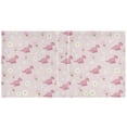 thumbnail image 2 of Dailycode Cute Little Dinosaur and Flower Hardcover 3 Ring Binder 1.5 Inch Ring Decorative Binder Organizer for Home School Office, 2 of 10