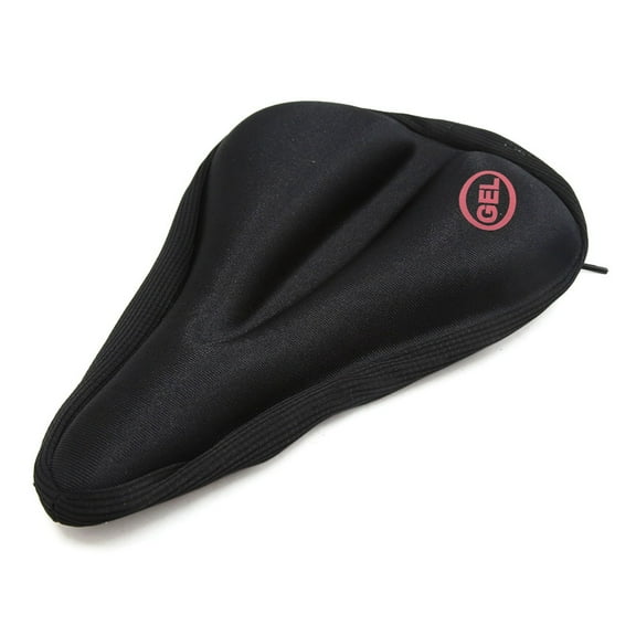 Black Anti Slip Soft Gel Seat Saddle Cushion Cover Pad for Bike Bicycle