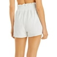 thumbnail image 2 of Aqua Swim Womens Terry Cloth Short High-Waist Shorts, 2 of 2