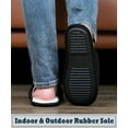thumbnail image 5 of Cozylook Men's Slip-on Slippers Lightweight Memory Foam House Shoes with Anti-Skid Indoor Outdoor Sole, 5 of 7