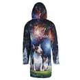thumbnail image 2 of Happy New Year Bull Terrier Family Cheer Winter Midnight Firework All Over Print 3D Hooded Duffle Toggle Coat Bully Dog Lovers Gifts Idea - 02025, 2 of 6