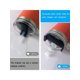 thumbnail image 3 of 6pcs/set Transparent Outdoor Cup Anti-spill Accessories Portable Cup Silicone Anti-spill Stoppers (2 Straw Lids + 2 Square Anti-spill Stoppers + 2 Rou, 3 of 5