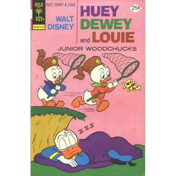 Huey, Dewey, and Louie Junior Woodchucks #34 VF ; Gold Key Comic Book