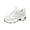 White, variant on Dlongli Women's Fashion Platform Shoes for Women,Comfortable Casual Walking Shoes