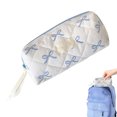 thumbnail image 4 of Pencil Case for Girls Multifunctional Makeup Brush Bags Portable Bow Pencil Case Colorful Travel Toi, 4 of 6