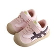 thumbnail image 2 of Viluyesy Shoes for Kid Girls Flat Bottom Casual Fashion Comfortable Girls Casual Footwear Pink Size 23, 2 of 7