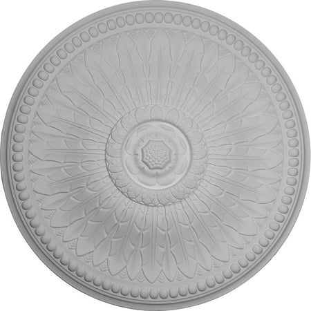 Ekena Millwork 42.50 in. OD x 4.62 in. P Architectural Accents - Springtime Ceiling Medallion