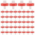 thumbnail image 1 of 100 PCS Syringe Filter PTFE, Syringe Lab Filter 25mm Membrane Diameter, 0.22μM Pore Size, HPLC, 1 of 5